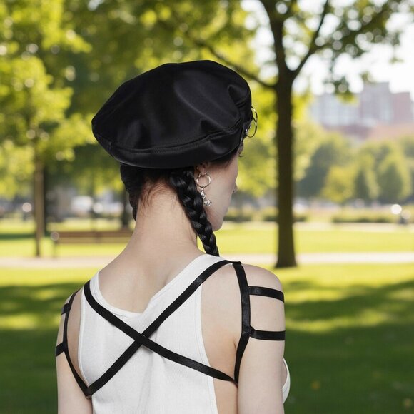 Dolls Kill Gothic Aura Velvet Harness NEW - Picture 3 of 3